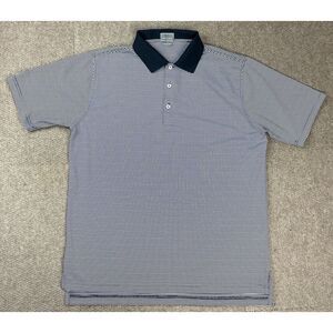 Fennec Highly Evolved Men's Striped Short Sleeve Polo Shirt Size‎ Large